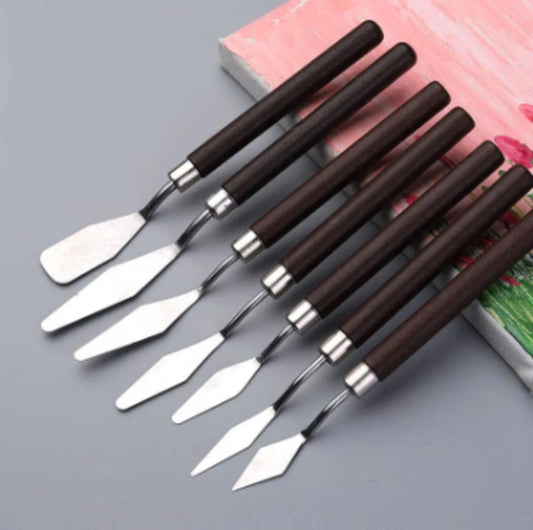 7pc Palette Knife Set